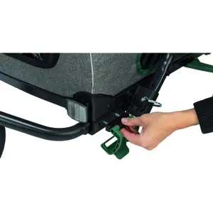 Konverteringssats för cykelkärra Trixie image-1