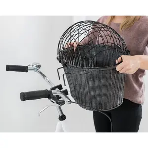 Fietsmand vooraan voor honden Trixie image-3