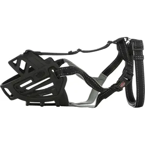 Rubberen muilkorf voor honden Trixie Muzzle Flex image-0