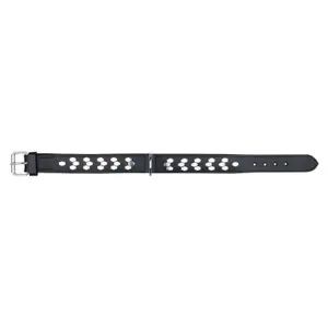 Hondenhalsband met stijlvol leren ontwerp Trixie Active image-0