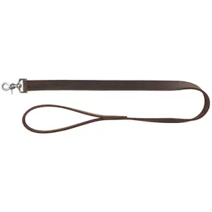 Gewaxte en verweerde leren hondenriem Trixie Rustic image-0
