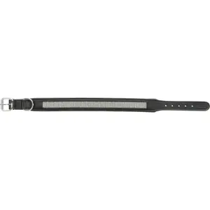 Hundehalsband mit Strasssteinen aus Leder Trixie Active Comfort L image-0