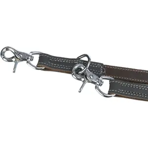 Gewaxte en verweerde leren hondenriem Trixie Rustic image-2