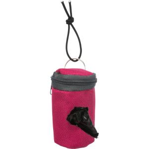 22841-distributeur-de-sacs-a-crottes-trixie-nylon-polyester-rose-tu