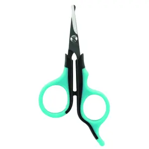 Scissors for face and legs, plastic/stainless steel Trixie