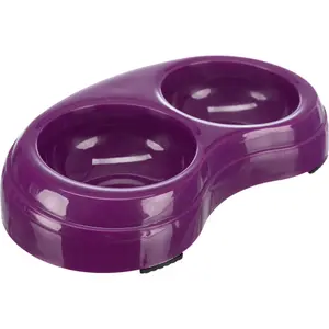 Dubbele plastic hondenbakken Trixie image-1