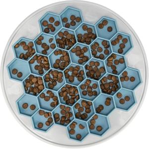 Gamelle pour chien avec assiette hive en plastique TPR et TPE Trixie Slow Feeding image-2