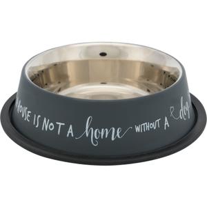 25143-lot-de-4-gamelles-pour-chien-en-acier-inox-anneau-caoutchouc-trixie-gris-gray-tu