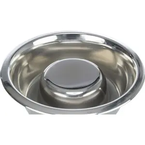 Stainless steel dog bowl Trixie Slow Feeding image-4
