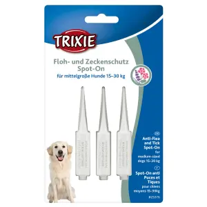 3er-Pack Floh- und Zeckenpipetten für Hunde Trixie Spot-On image-1