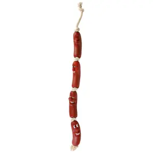 Hundespielzeug Wurstkette mit Vinylseil Trixie image-1