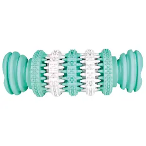 Jouet pour chien en caoutchouc naturel Trixie Denta Fun os image-0
