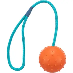 Hondenspeelgoed bal op natuurlijk rubber touw Trixie image-0