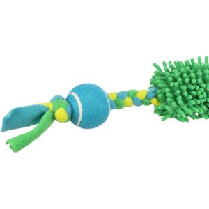 Jouet pour chien cordon élastique pour tracter avec balle de tennis Trixie image-2