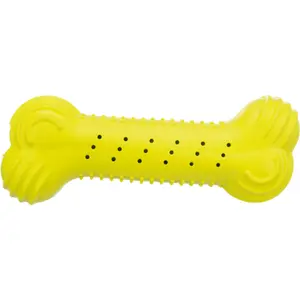 jouets pour chien - Os craquant en caoutchouc naturel Trixie image-0