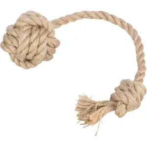 Brinquedo de corda para cães com bola de cânhamo/algodão Trixie image-1