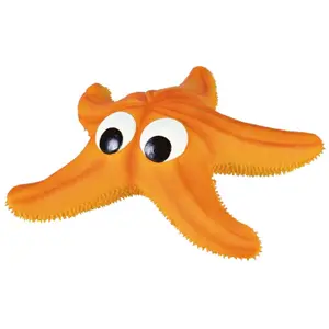 Juguetes de látex/fibra de poliéster con forma de estrella de mar para perros Trixie image-0