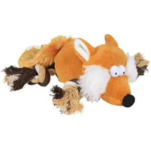 Fuchs-Plüschtiere mit Seil für Hunde Trixie image-0