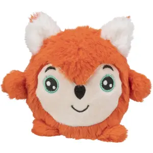 Jouet peluche pour chien renard rond Trixie image-0