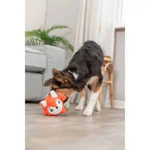 Jouet peluche pour chien renard rond Trixie image-3