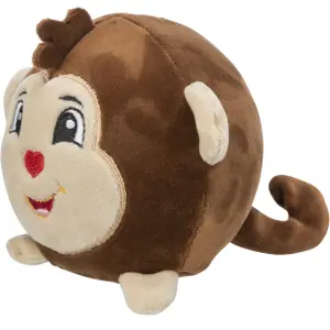 Round monkey plush toy for dogs Trixie image-1