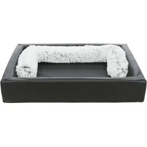 Angular leatherette dog bed Trixie Vital Remo image-0