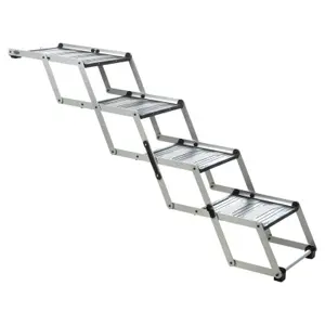 Opvouwbare hondentrappen aluminium/kunststof/tpr Trixie image-1