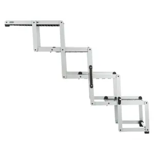 Opvouwbare hondentrappen aluminium/kunststof/tpr Trixie image-2