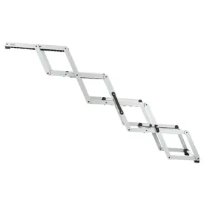 Opvouwbare hondentrappen aluminium/kunststof/tpr Trixie image-3