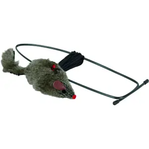 Brinquedo do rato para gatos, para caixilhos de portas, em peluche Trixie image-0