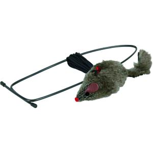 Brinquedo do rato para gatos, para caixilhos de portas, em peluche Trixie image-1