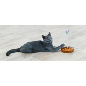 Spiral spring cat toy, plush, catnip Trixie image-4