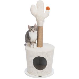 44414-cozy-cat-shelter-with-cactus-trixie-cream-36x84-cm