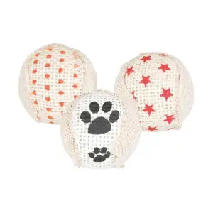 Jute klankbalspeelgoed voor katten Trixie image-0