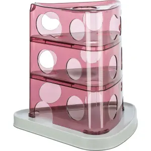 45934-kattleksaker-trixie-cheese-tower-rosa-32-32-cm