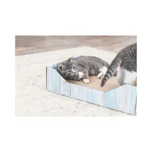 Rascador de cartón con hierba gatera Trixie image-2