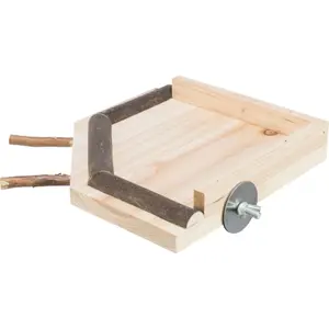 Plateforme avec perchoirs pour oiseaux en bois Trixie image-1