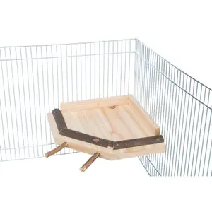 Plateforme avec perchoirs pour oiseaux en bois Trixie image-3