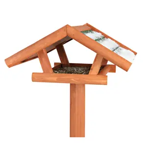 Bird feeder with pine stand Trixie Natura image-2