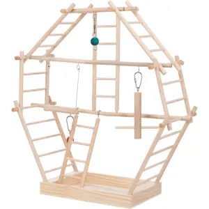 Jouet pour oiseaux avec échelles en bois Trixie image-1