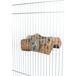 Sitzstange für Vögel mit Befestigungsschrauben aus Kork Trixie image-3