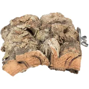 Sitzstange für Vögel mit Befestigungsschrauben aus Kork Trixie image-0