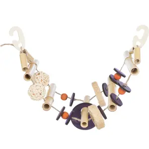 Pontes suspensas em corda de sisal em bambu/coco/madeira para pássaros em corda de sisal em bambu/coco/madeira Trixie image-2