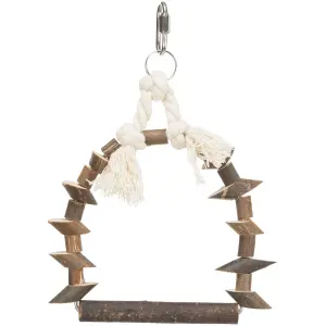 balançoires pour oiseaux avec pièces en bois en bois d'écorce Trixie image-0