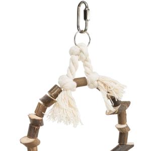 balançoires pour oiseaux avec pièces en bois en bois d'écorce Trixie image-1