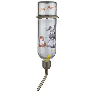 Nagerflaschen aus Glas Trixie Honey&Hopper image-0