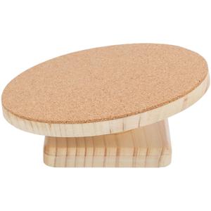 Wood/cork exercise disc for rodents Trixie
