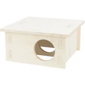 Meerkamerhuis voor konijnen en kleine knaagdieren met 2 kamers Trixie image-1