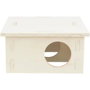 Meerkamerhuis voor konijnen en kleine knaagdieren met 2 kamers Trixie image-2