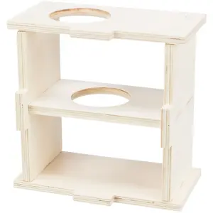 Meerkamerhuis voor konijnen en kleine knaagdieren met 2 kamers Trixie image-4